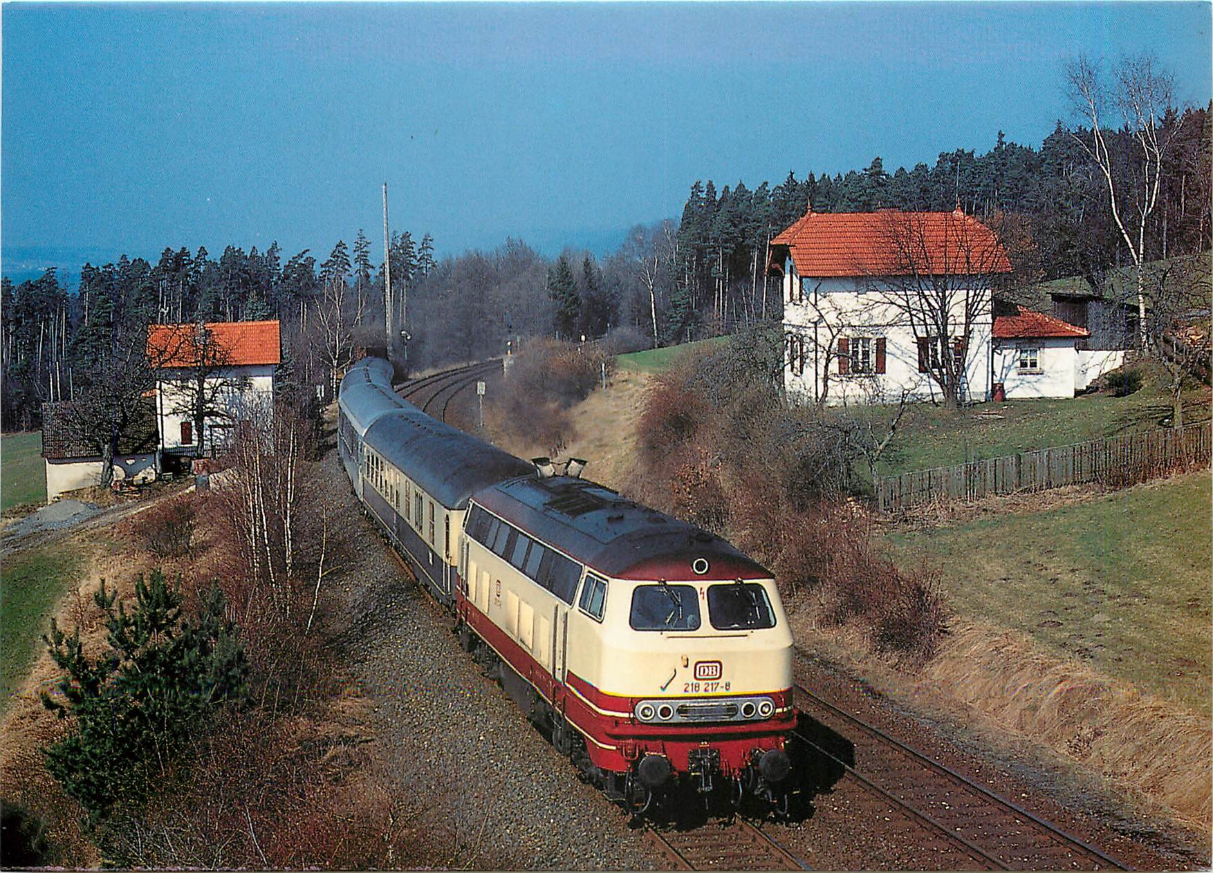 CPM 150 Jahre Schiefe Ebene Strecke Neuenmarkt Wirsberg Hof Plauen 218 217 8