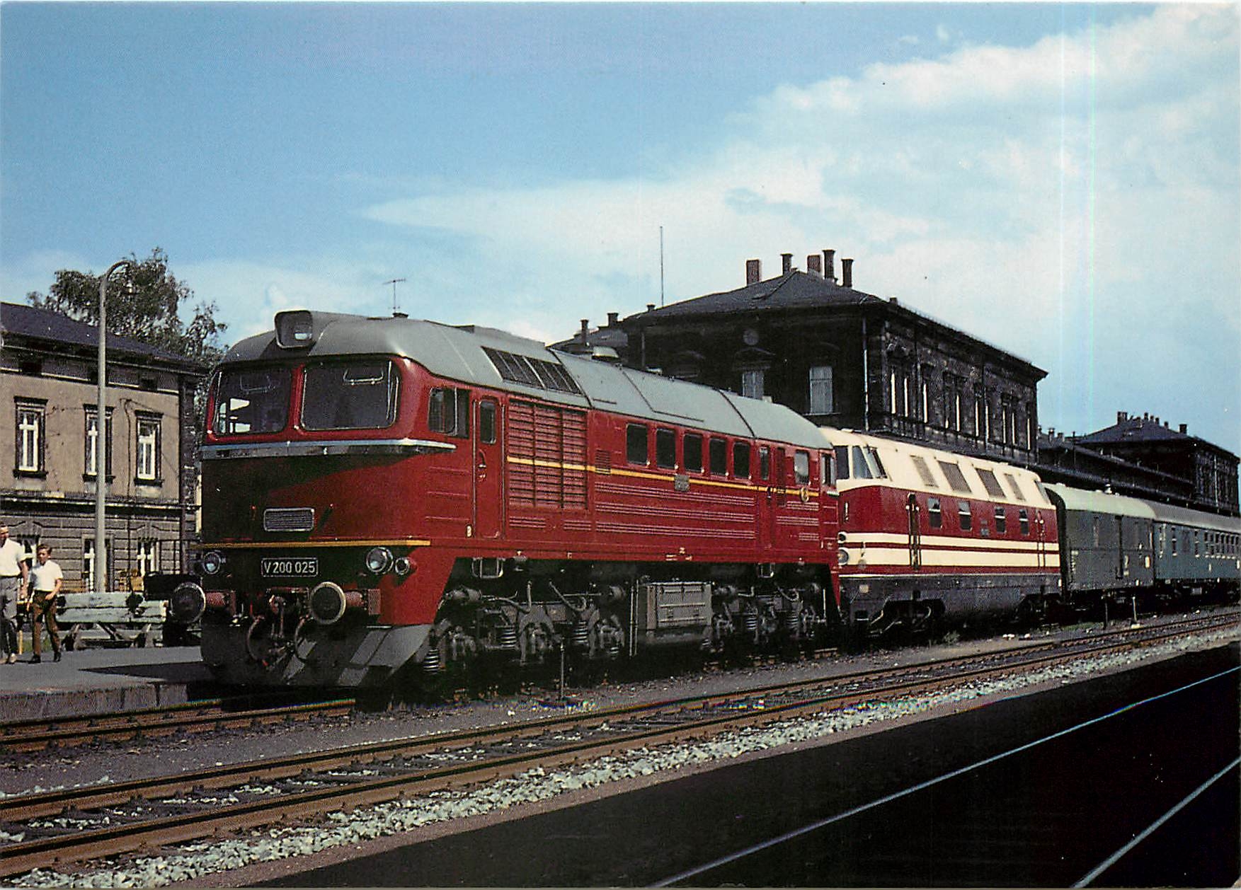 CPM 150 Jahre Schiefe Ebene Strecke Neuenmarkt Wirsberg Hof Plauen V 200 025 V 180 032 