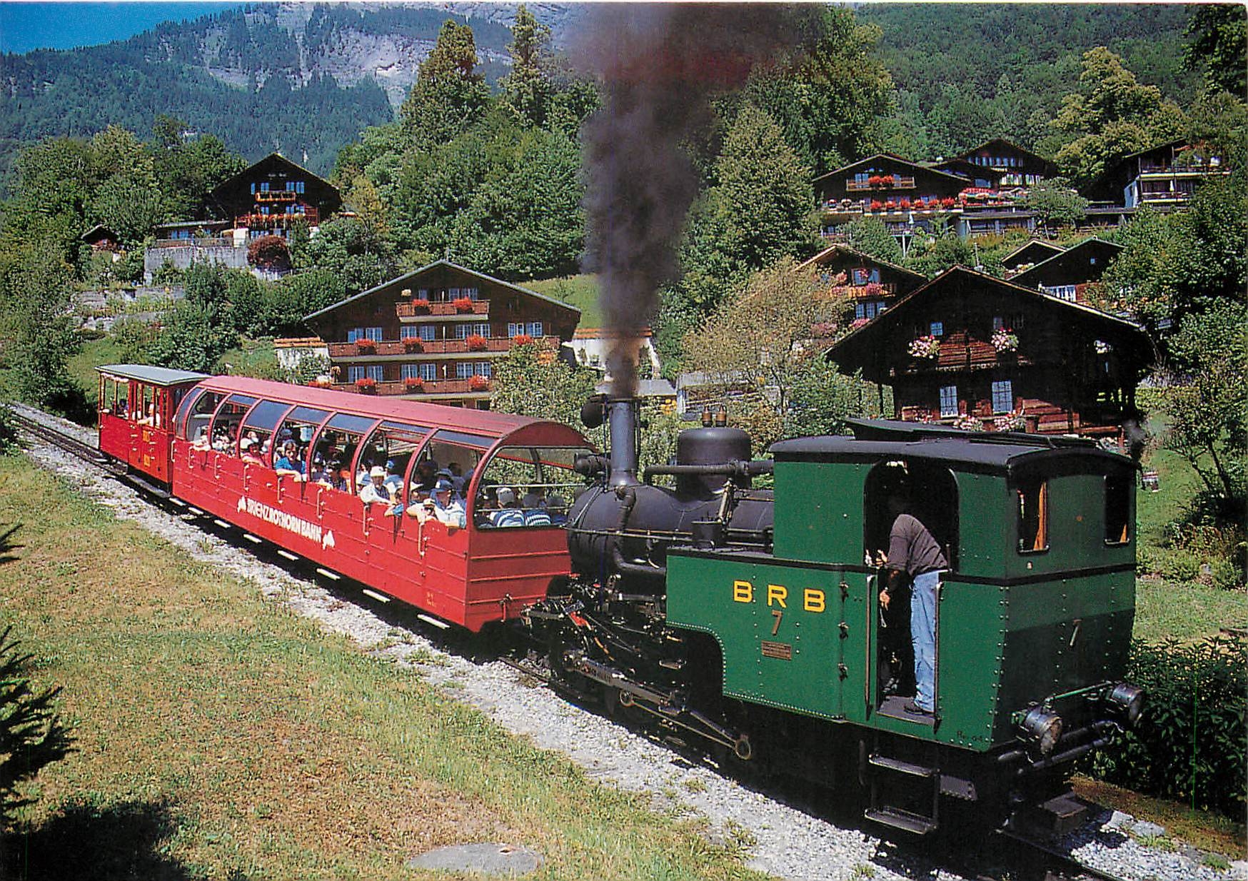 CPM Brienz Rothorn Kulm Dampflok nr 7 