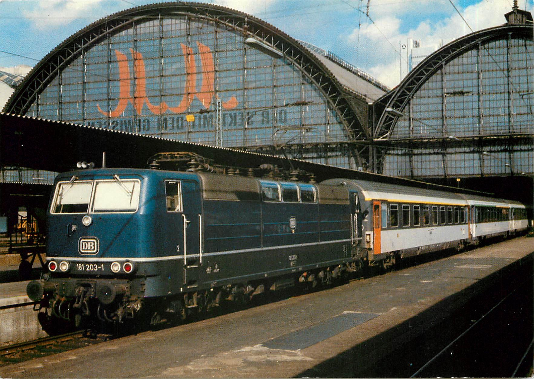 CPM Locomotive 181 203 1 DB electric locomotive for two systens