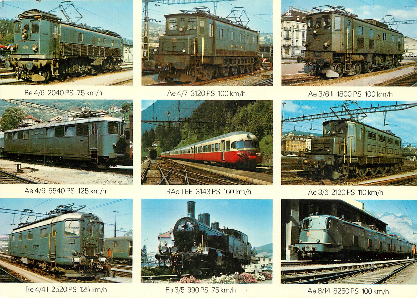 CPM Swiss locomotives 