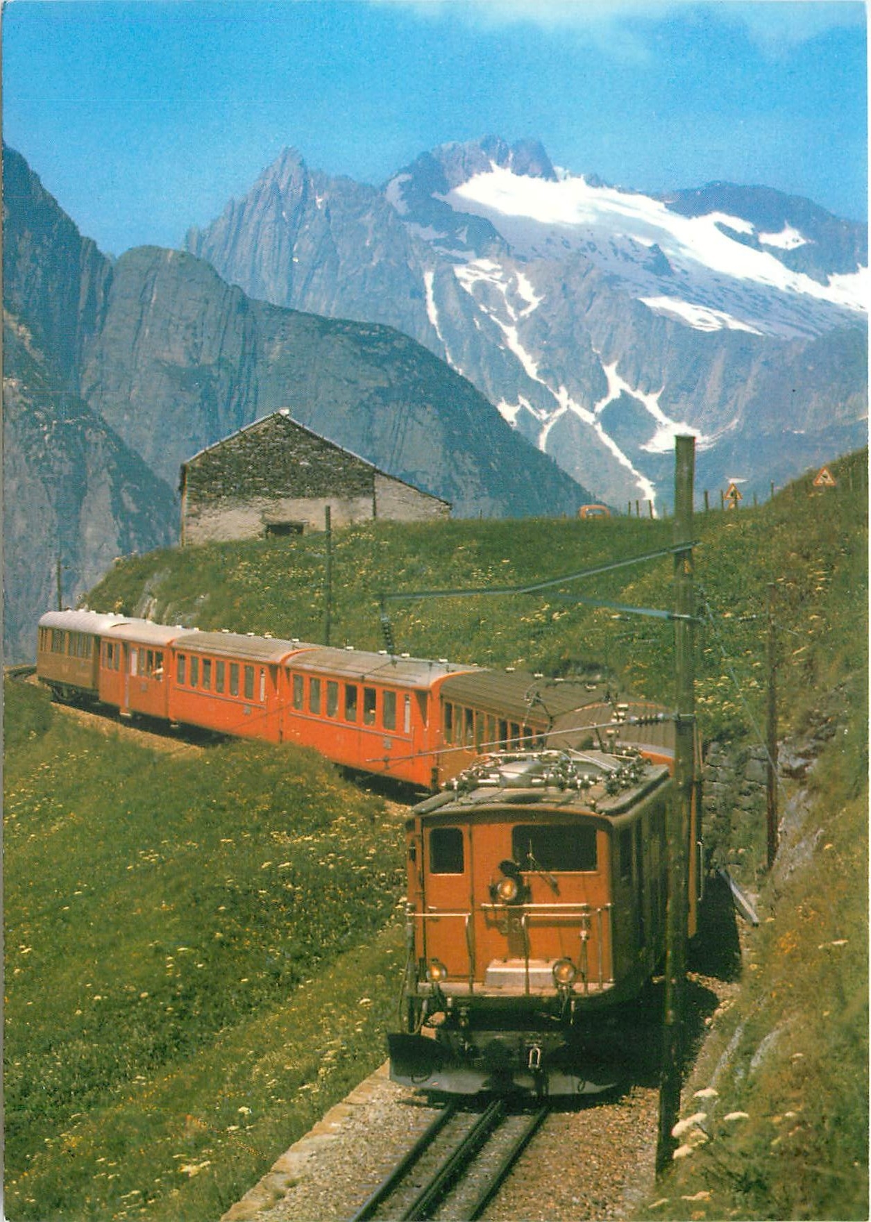 CPM Switzerland Glacier Express der Furka Oberalp Bahn 