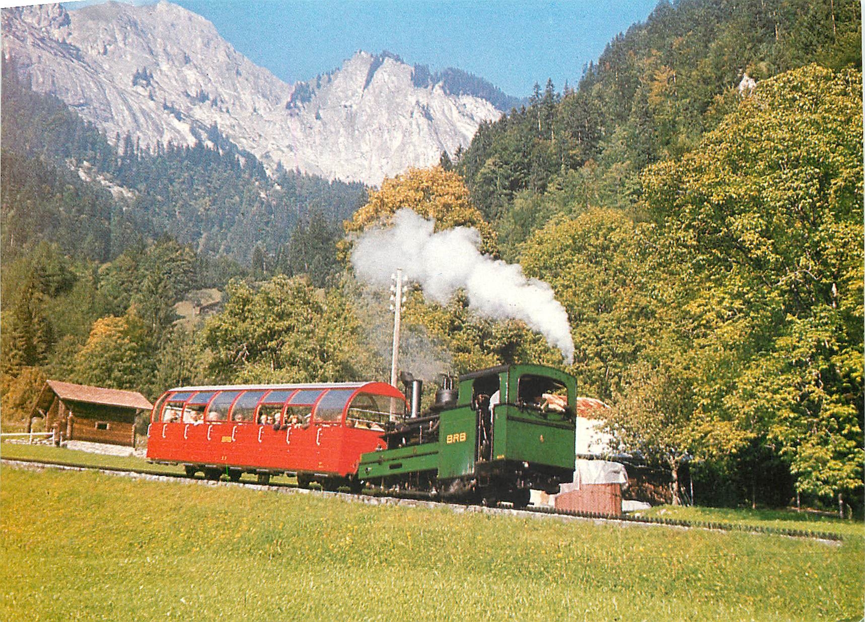 CPM Die EK Schweiz Reisen Zahnradlok der Brienz Rothorn Bahn 
