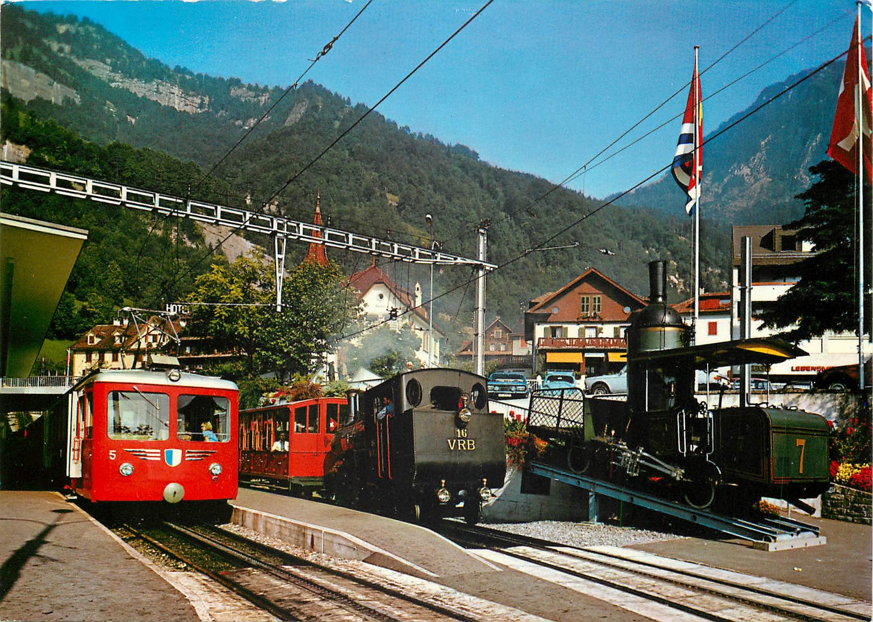 CPM Vitznau Rigi Bahn Triebfahrzeuge 