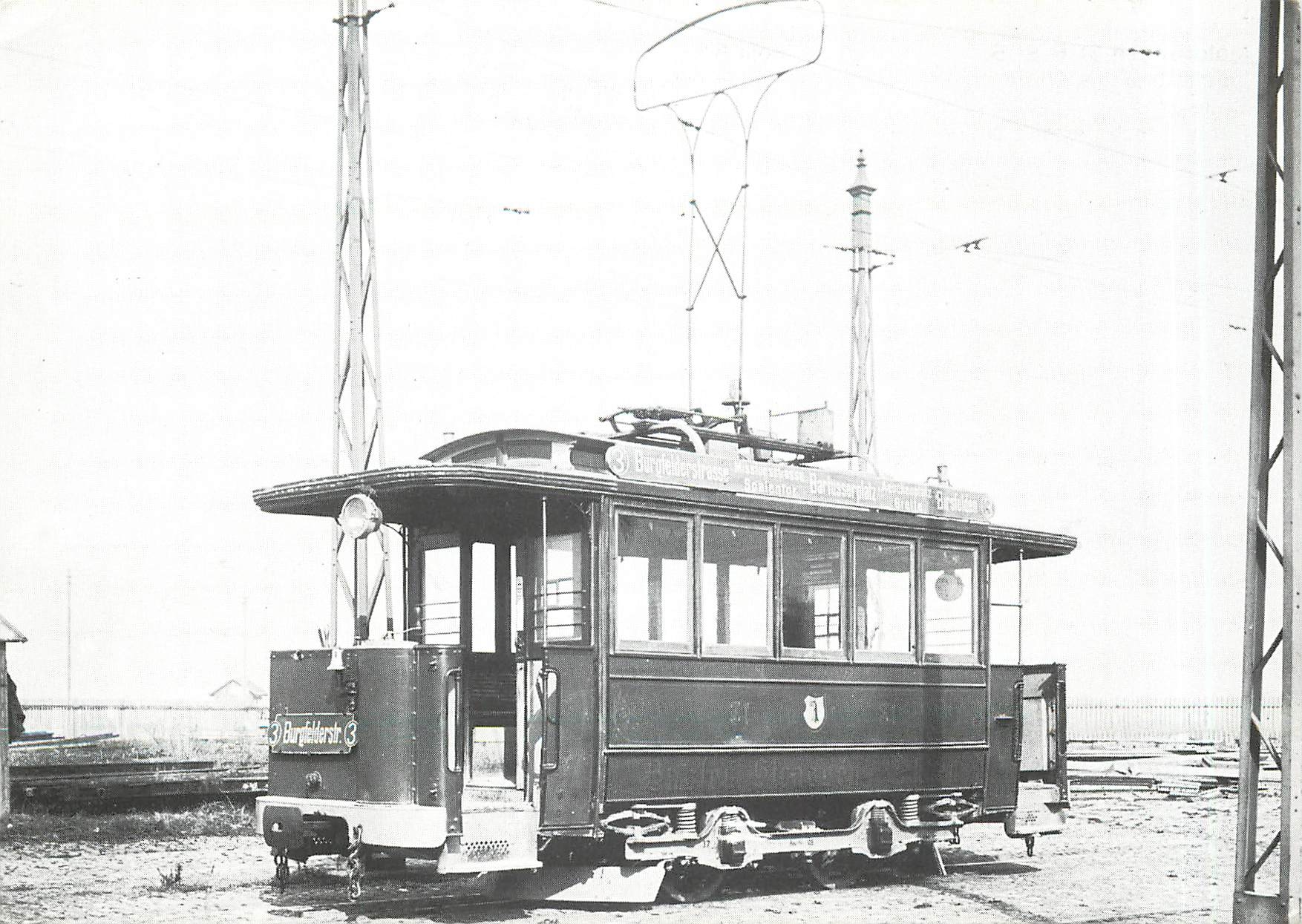 CPM Motorwagen 31 B St B Inbetriebnahme 1897 