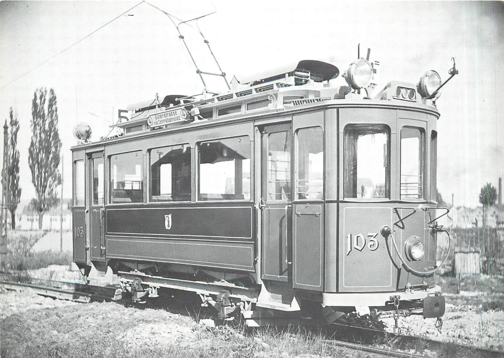 CPM Tram Be 2 2 103 B St B Serie 101 136