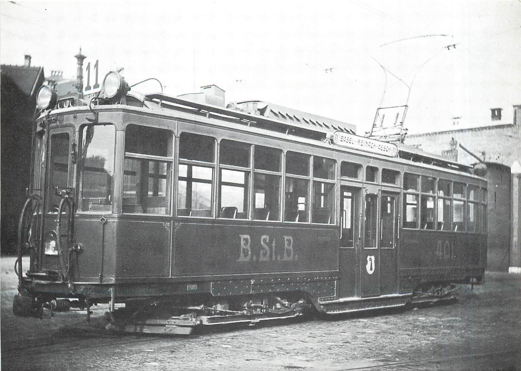 CPM Tram Be 4 4 401 B St B 