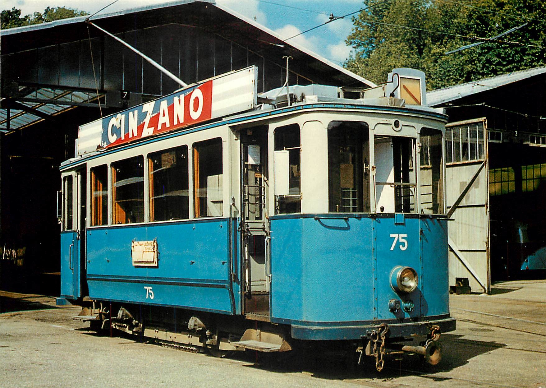 CPM Tramways Lausannois Motorcar Be 2 2 75
