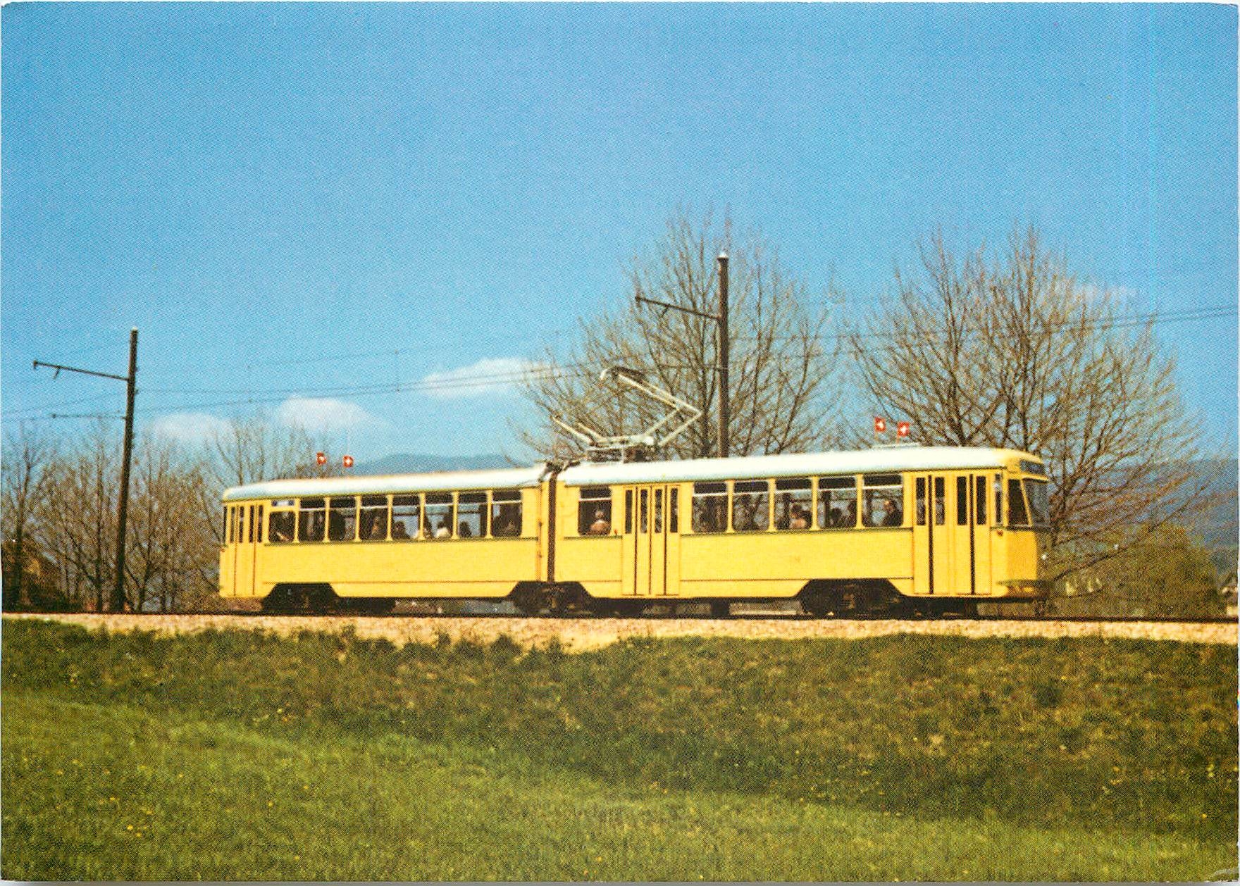 CPM Ligne Neuchatel Boudry TN de la Motrice Be 4 6 1103 