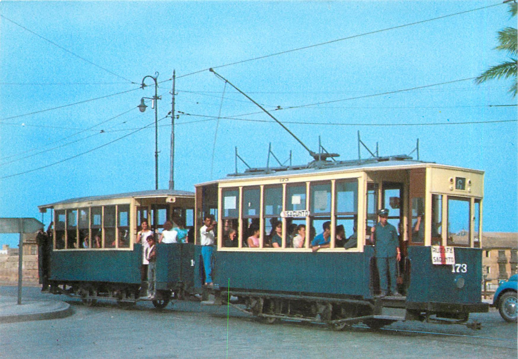 CPM Tram vies de Valencia Cotxe 173 