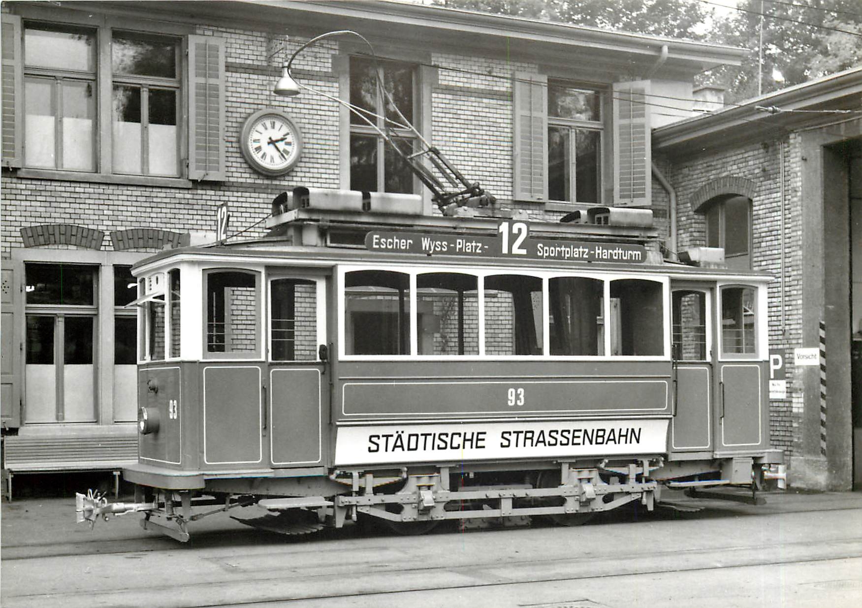 CPM Tram StStZ Ce 2 2 93 ex Limmattalstrassenbahn Nr 6