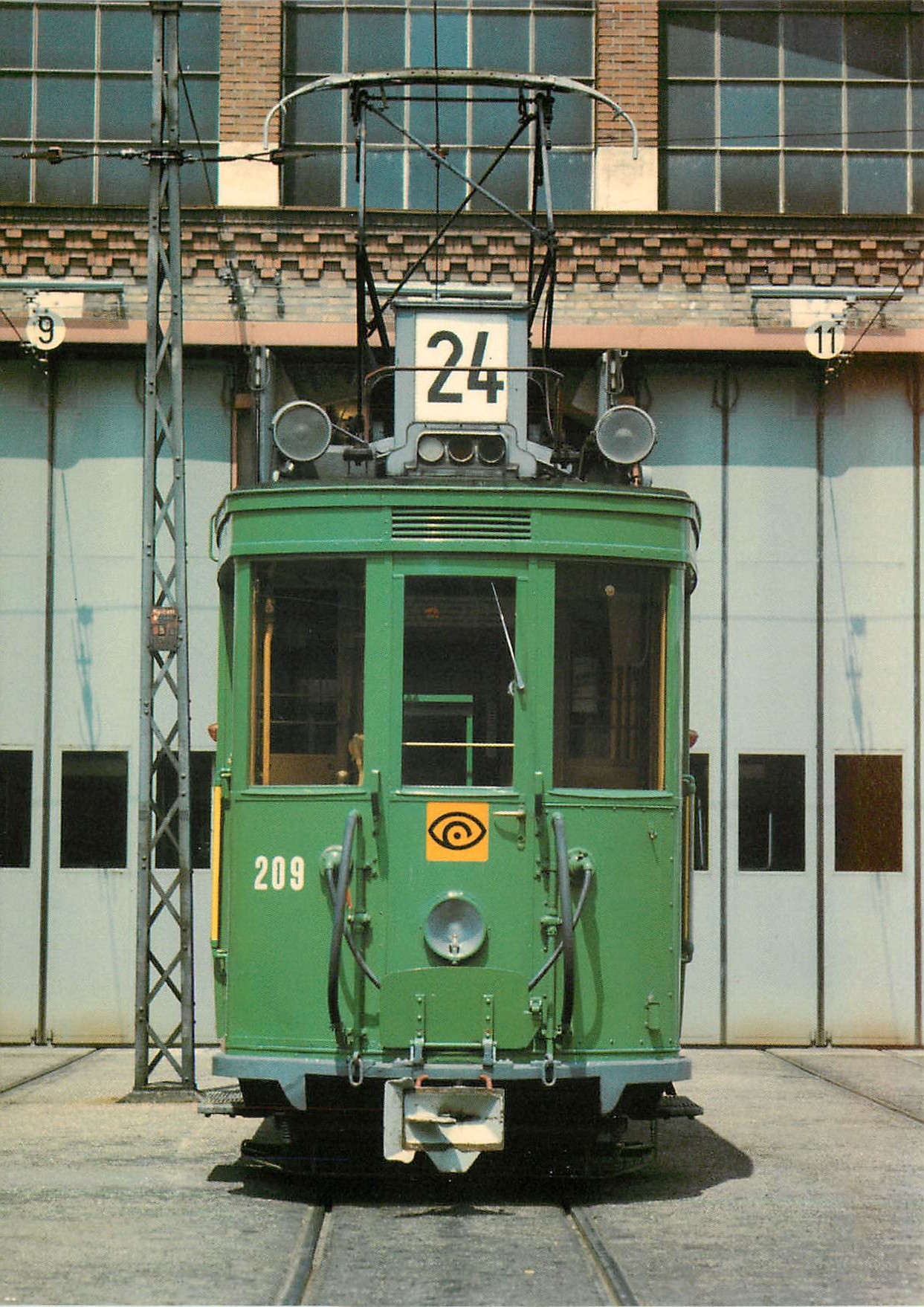 CPM Tram Be 2 2 209 BVB Serie 207 216 
