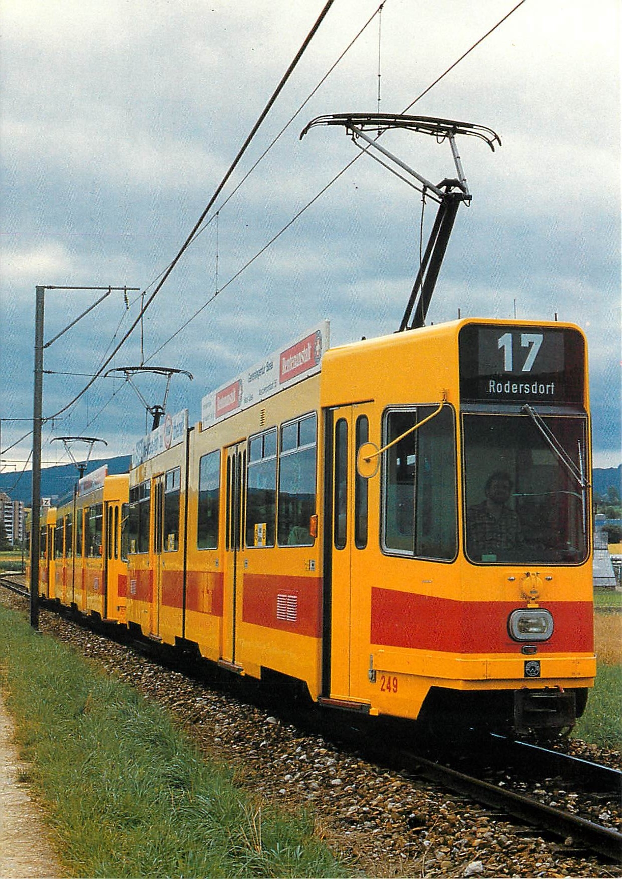 CPM Tram Be 4 6 249 257 248 BLT Dreifachtraktion BLT Linie 17