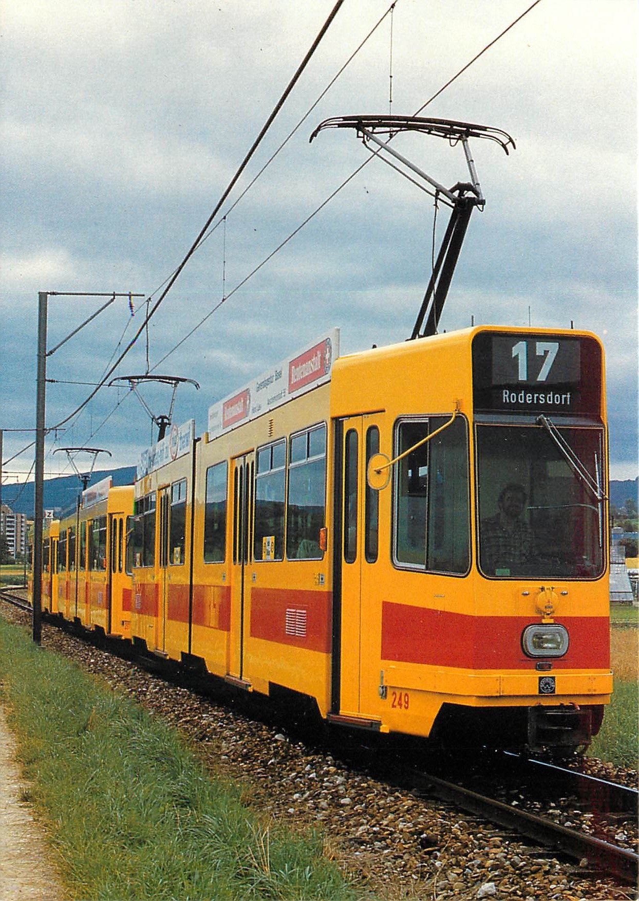 CPM Tram Be 4 6 249 257 248 BLT Dreifachtraktion BLT Linie 17