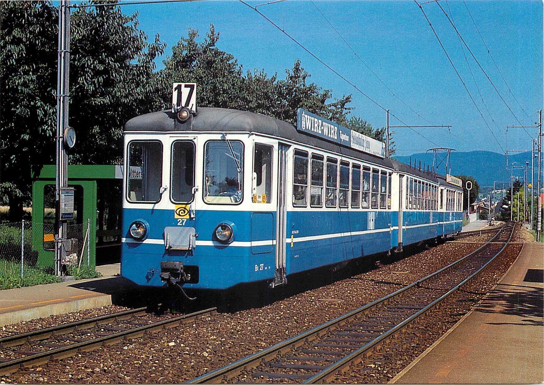 CPM Tram Pendelzug Be 4 4 B Bt 