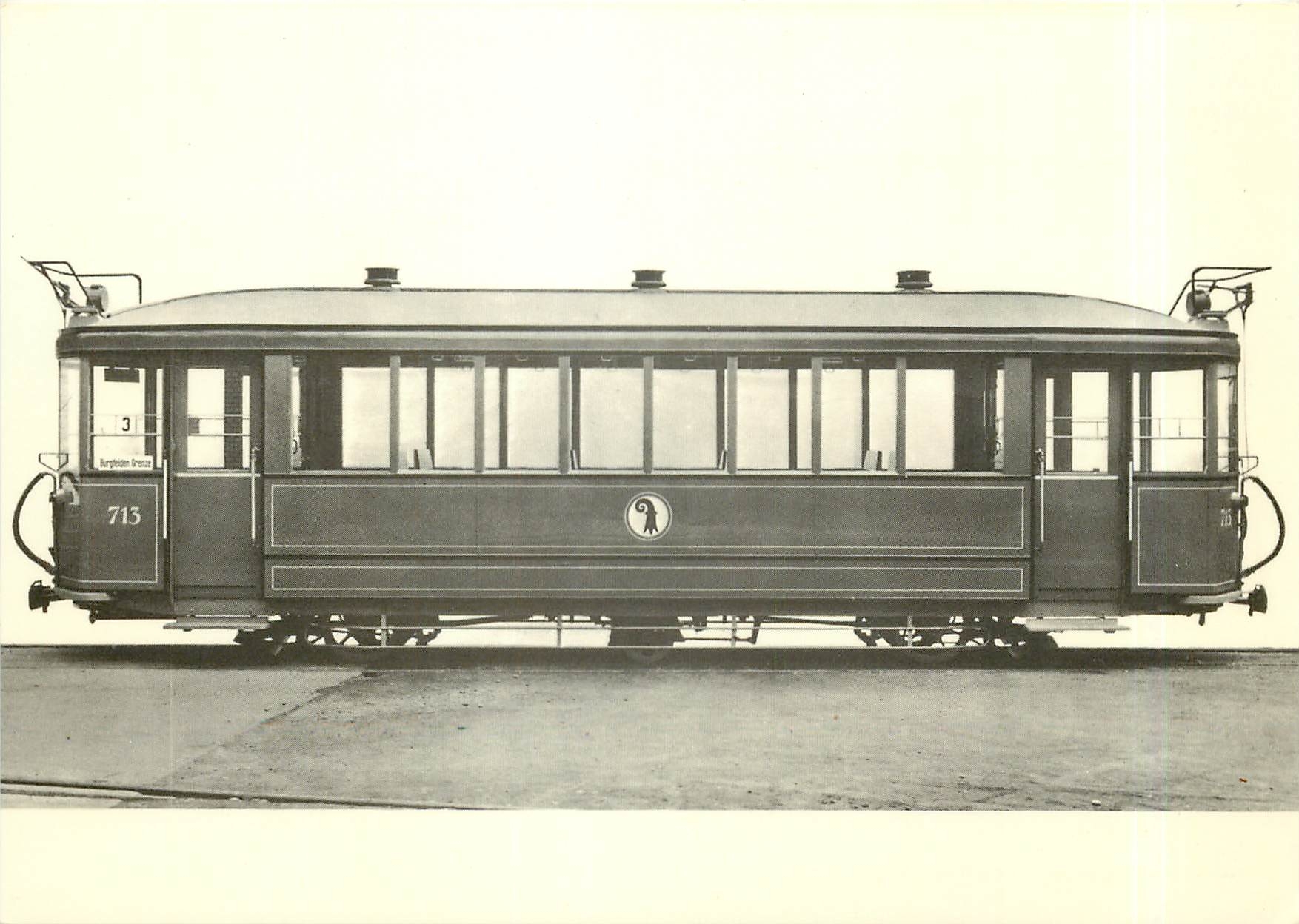 cPM Tram B3 713 B St B 