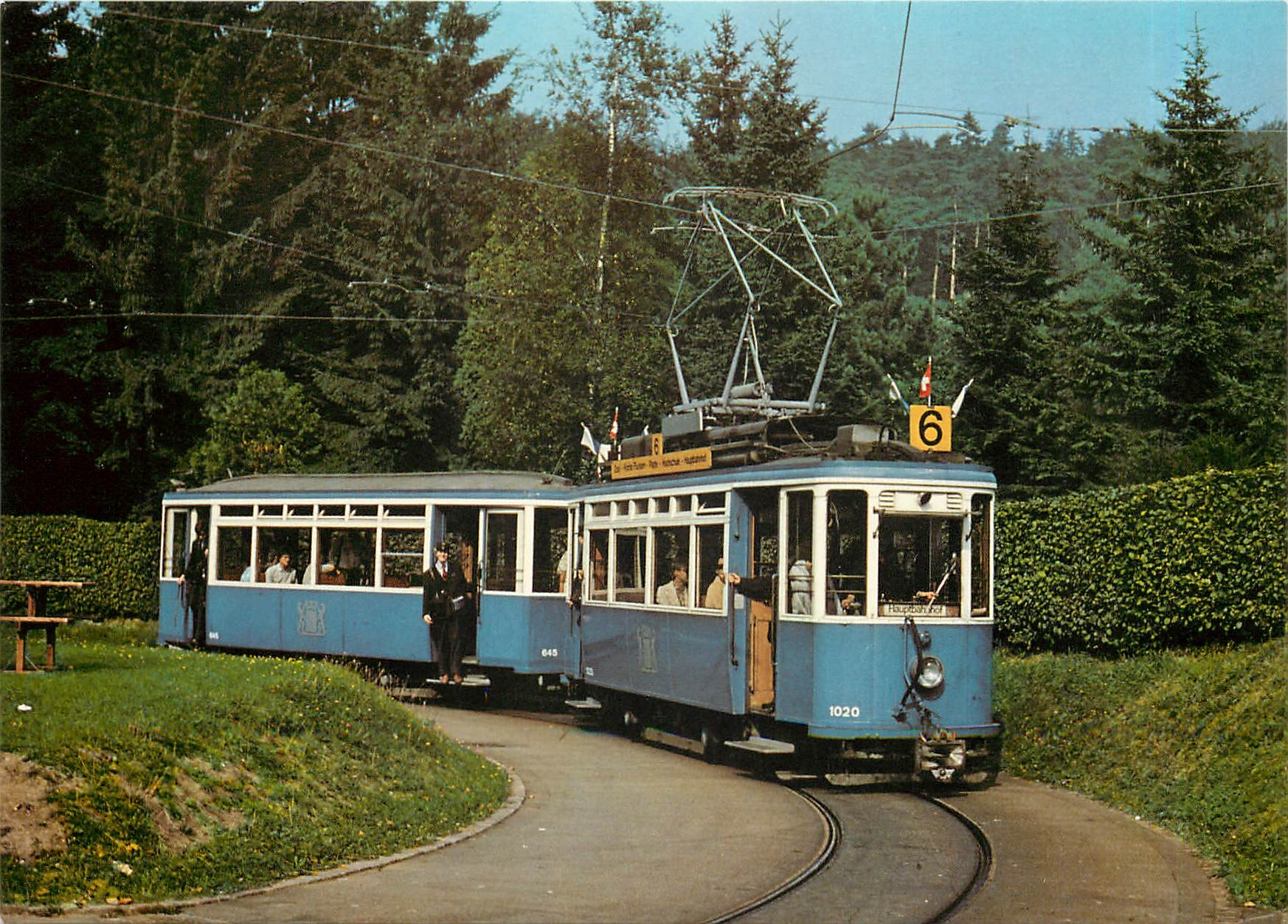 cPM Ausflug zum Zoo mit der Aktion pro Sachsitram VBZ Be 2 2 1020 B2 645