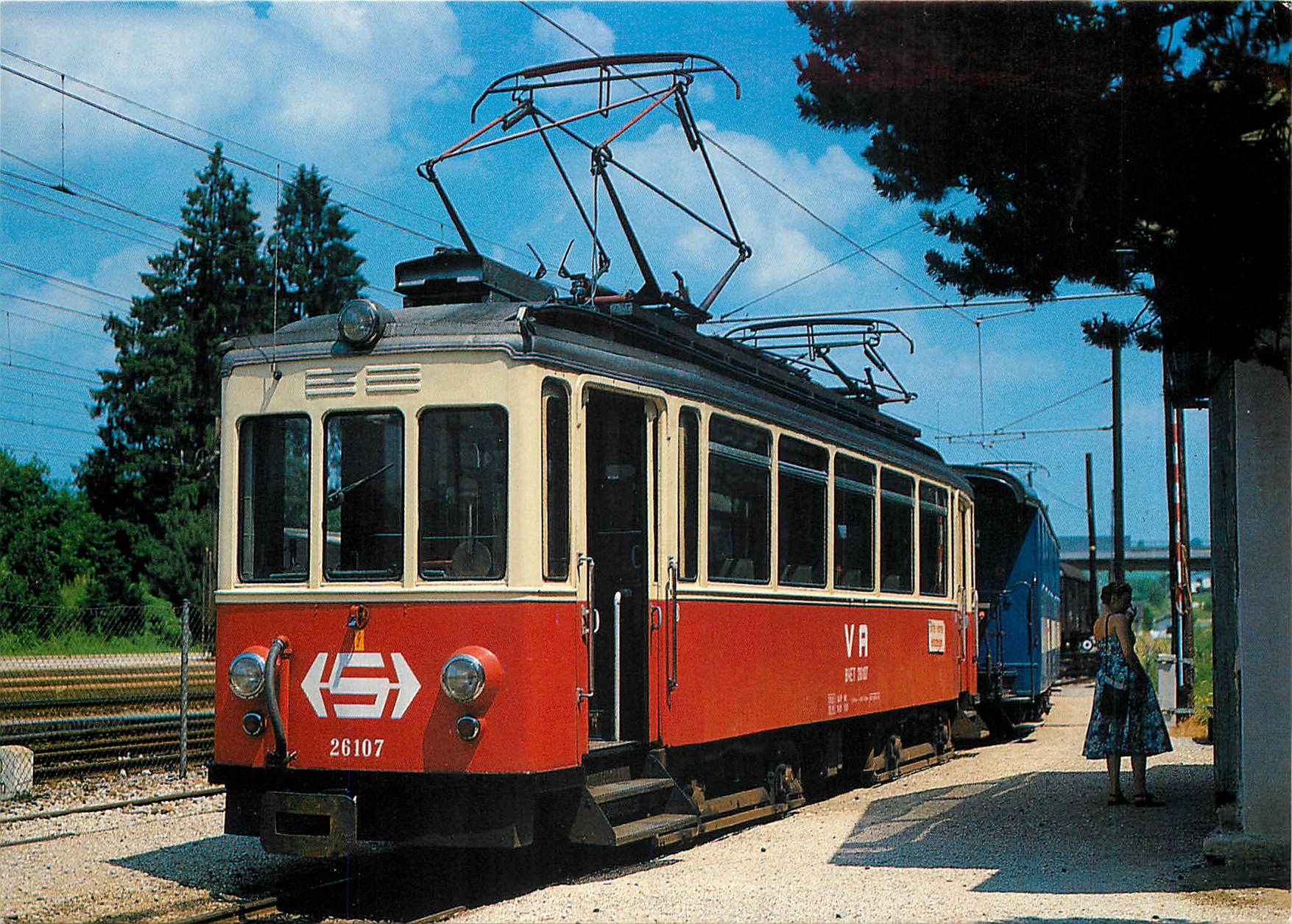 cPM Stern Hafferl electric railcar B4 ET 26107