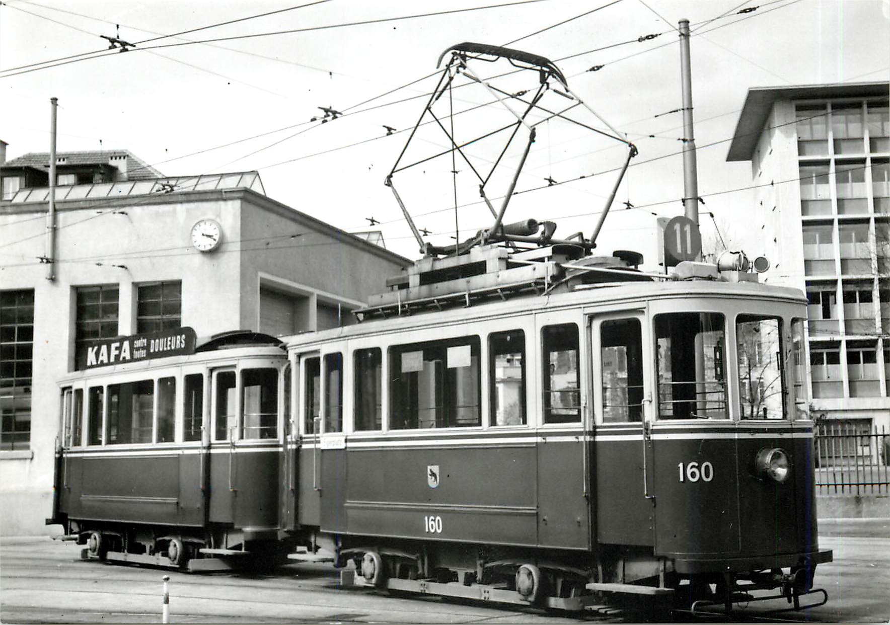 cPM Stadtische Strassenbahnen Bern Ce 2 4 160 Serie 160 162