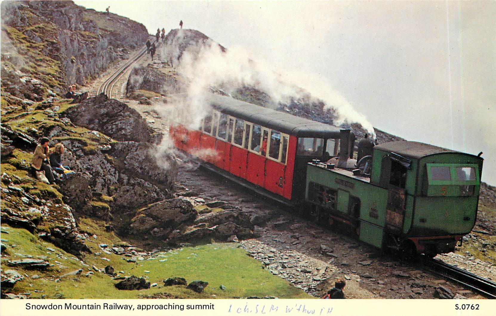 CPM Snowdown Mountain Railway approaching summit