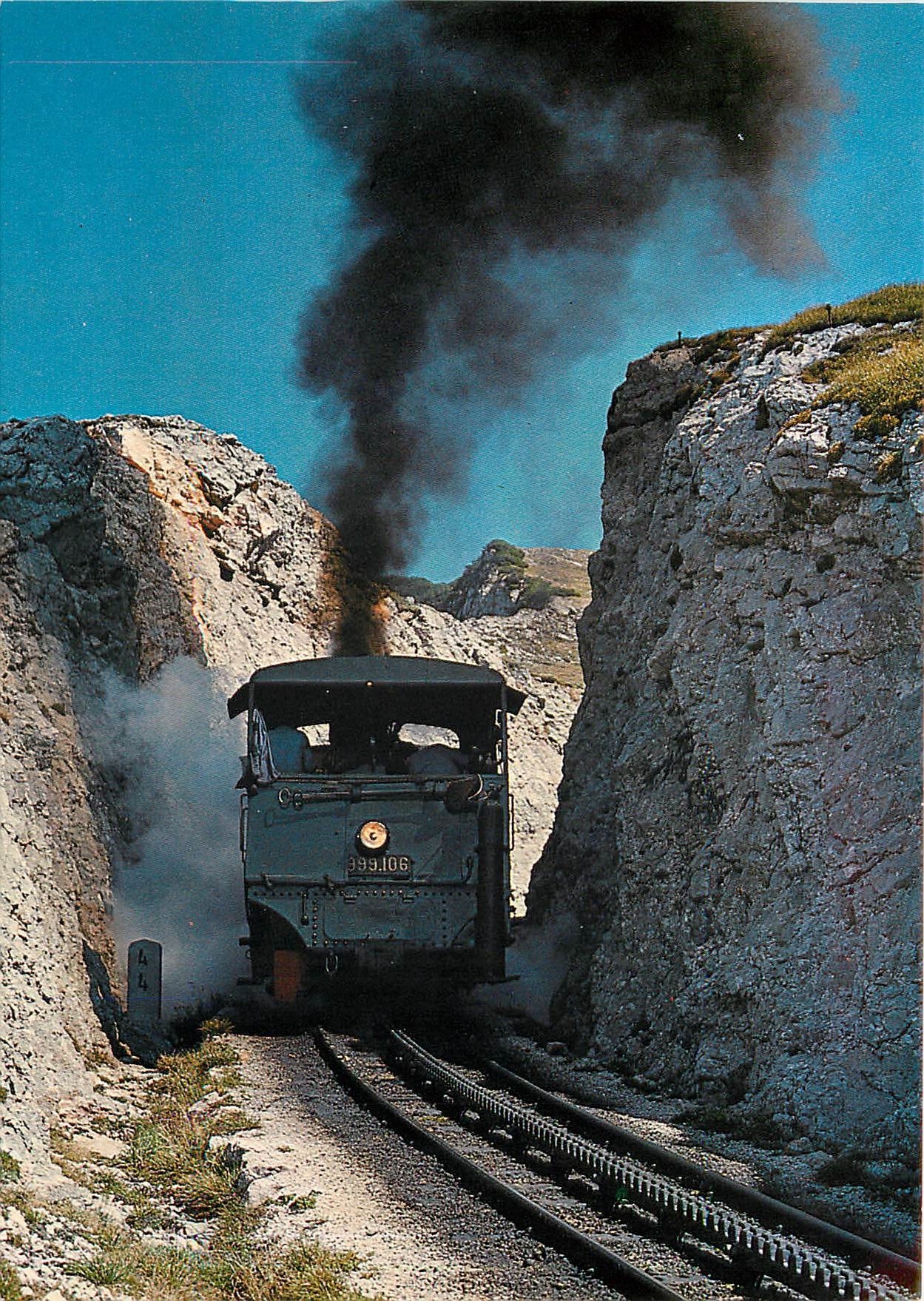 CPM Bahn im Bild Schafbergbahn Dampflok 999 106 Berganemone