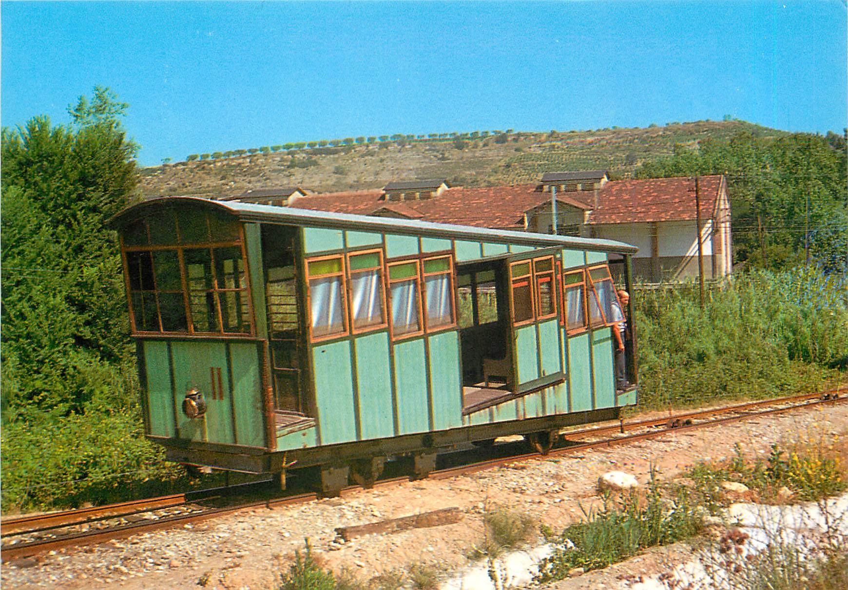 CPM Funicular de Gelida Cotxes construits