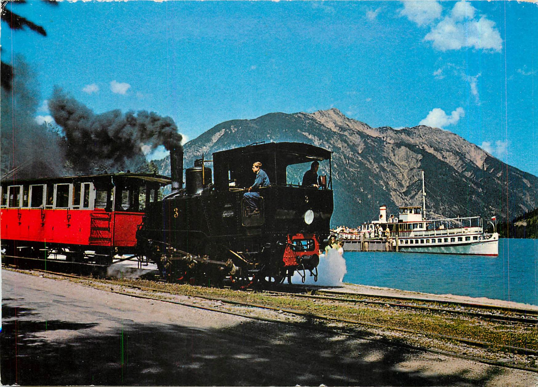 CPM Achenseebahn Zahnradbahn Dampfer Stadt Innsbruck