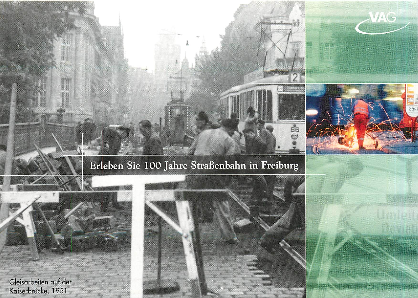 CPM Erleben Sie 100 Jahre Strassenbahn in Freiburg