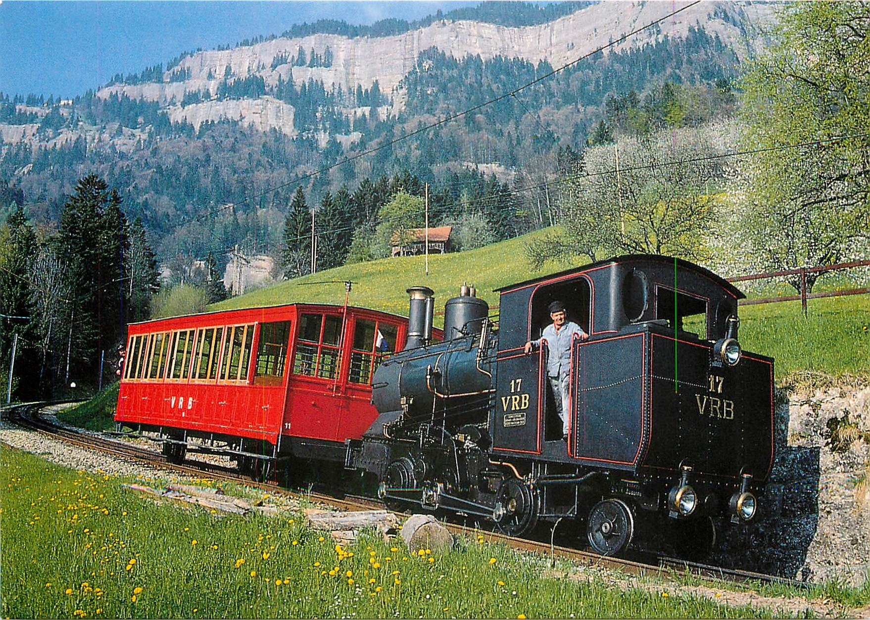 CPM Locomotive H 2 3 Nr 17 Vitznau Rigi Kulm