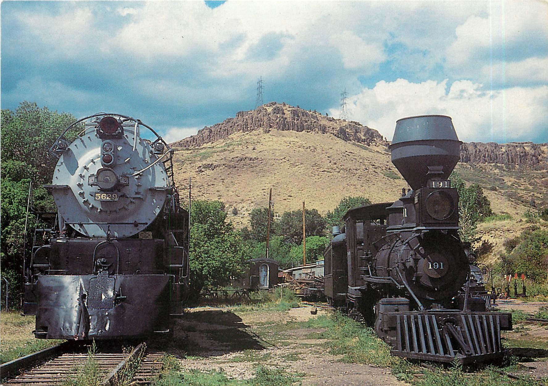 CPM Colorado Railroad Museum Standard and narrow gauge steam locomotives