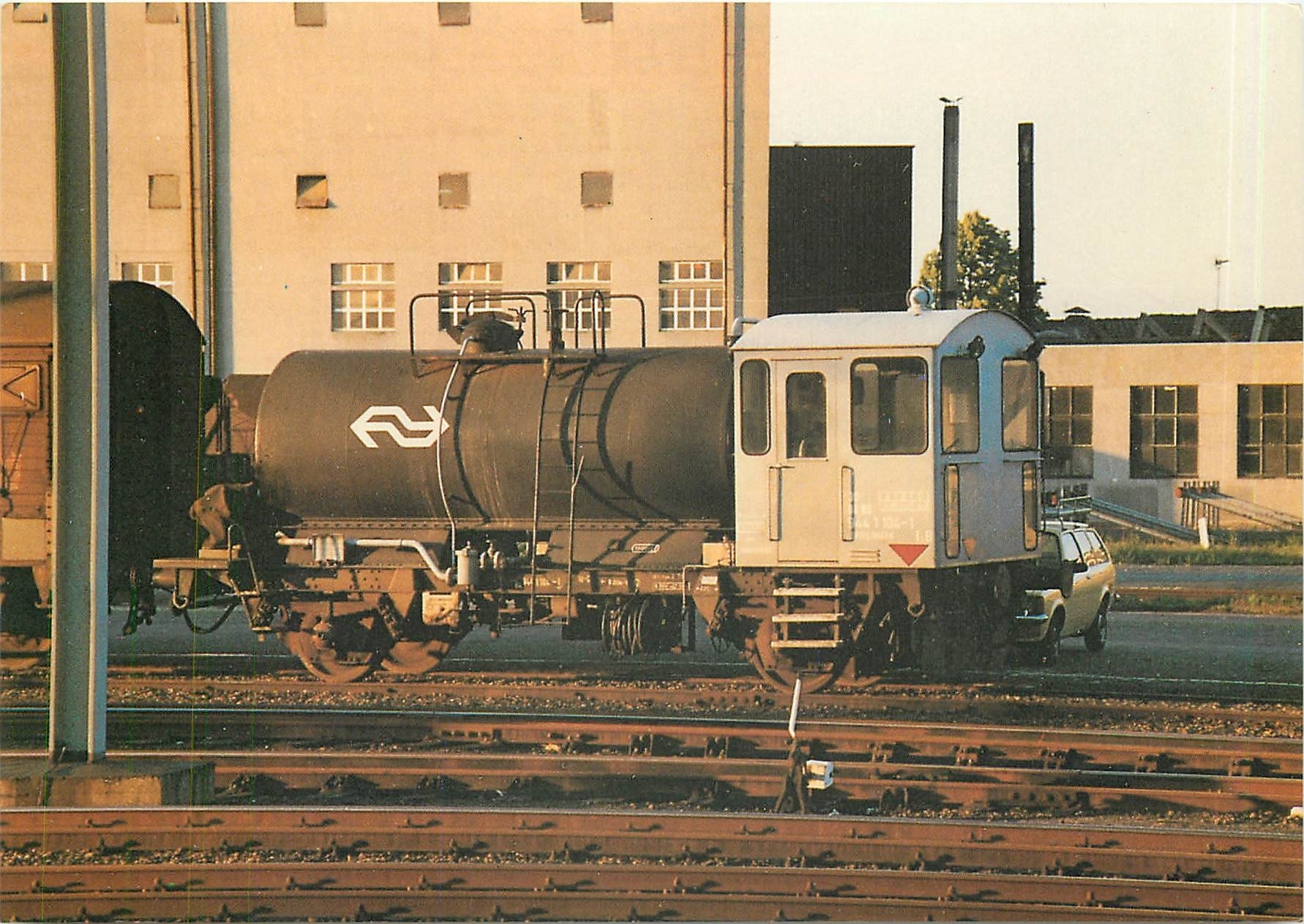 CPM NS Ketelwagon met Sproel Installatie voor Onkruidbestruding