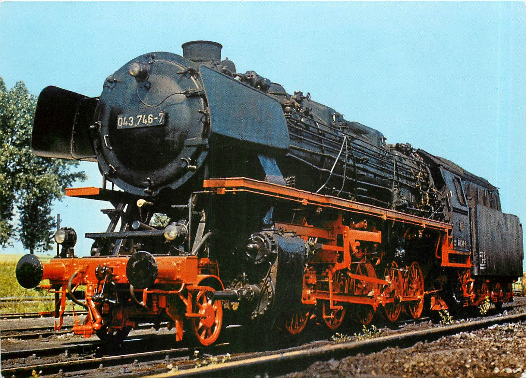 CPM Baureihe 043 Dreizylinder Guterzuglokomotive mit Olfeurung 