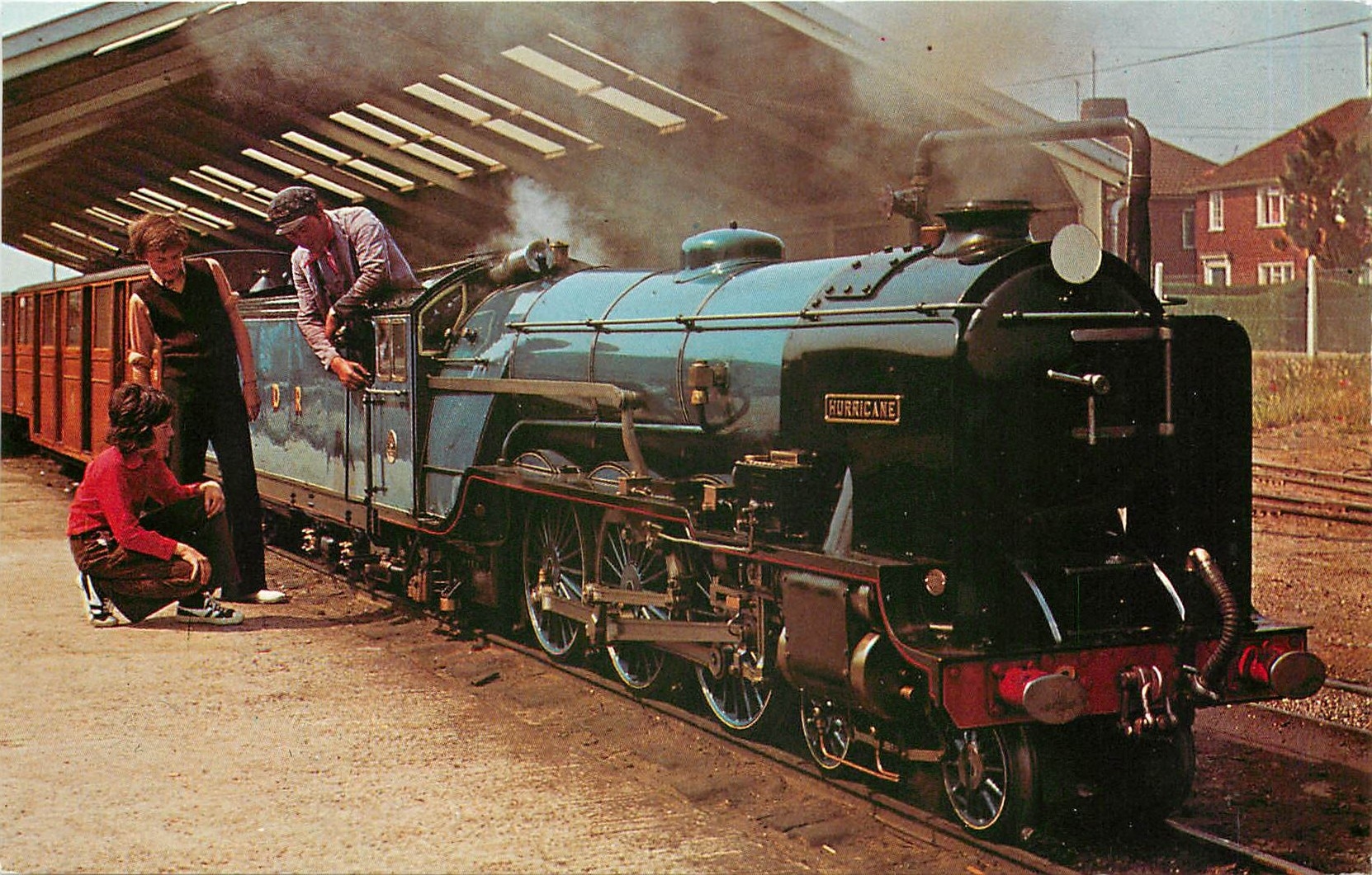 CPM Romney Hythe Dymchurch Railway Hurricane at New Romney