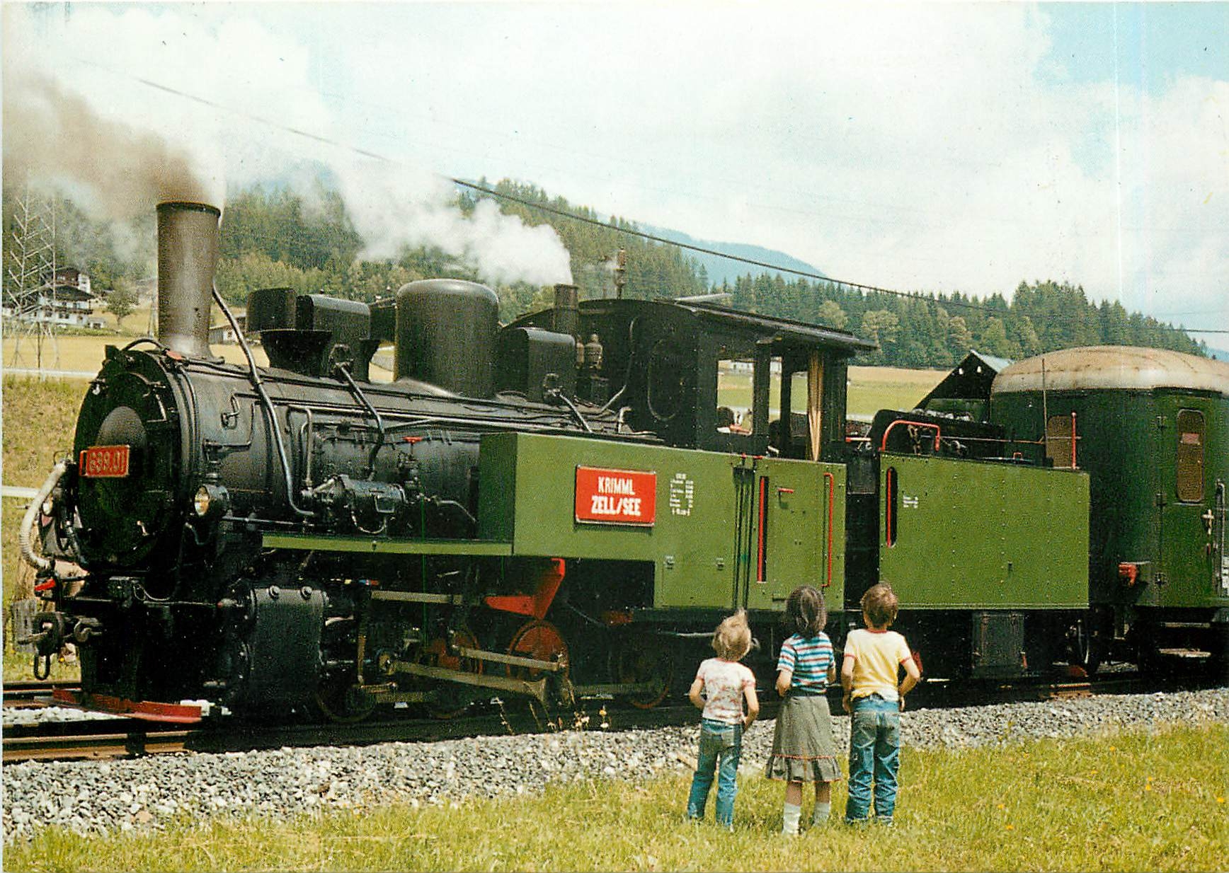 CPM Locomotive 699 01 Zell am See Krimml 