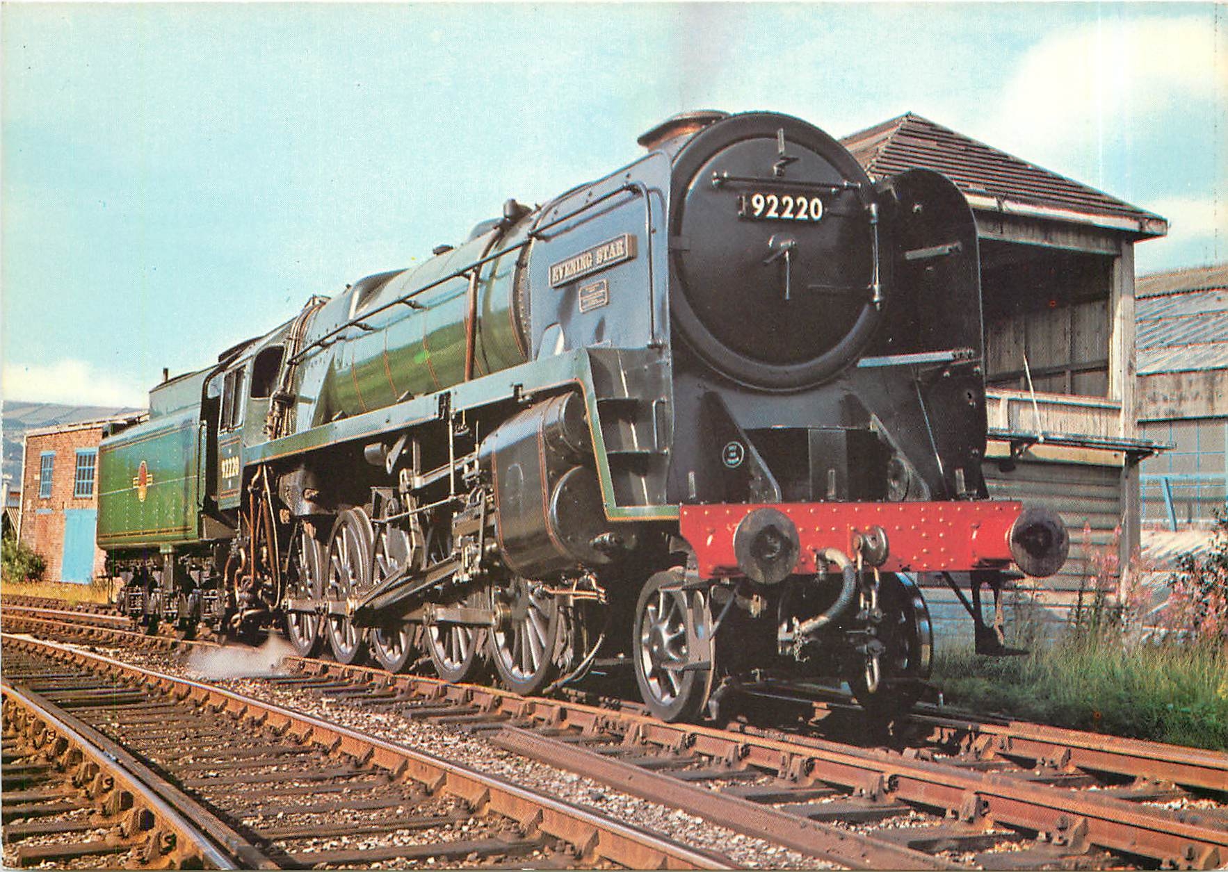CPM BR Class 9 2 10 Evening Star The last steam locomotive to be produced for service on British Rai