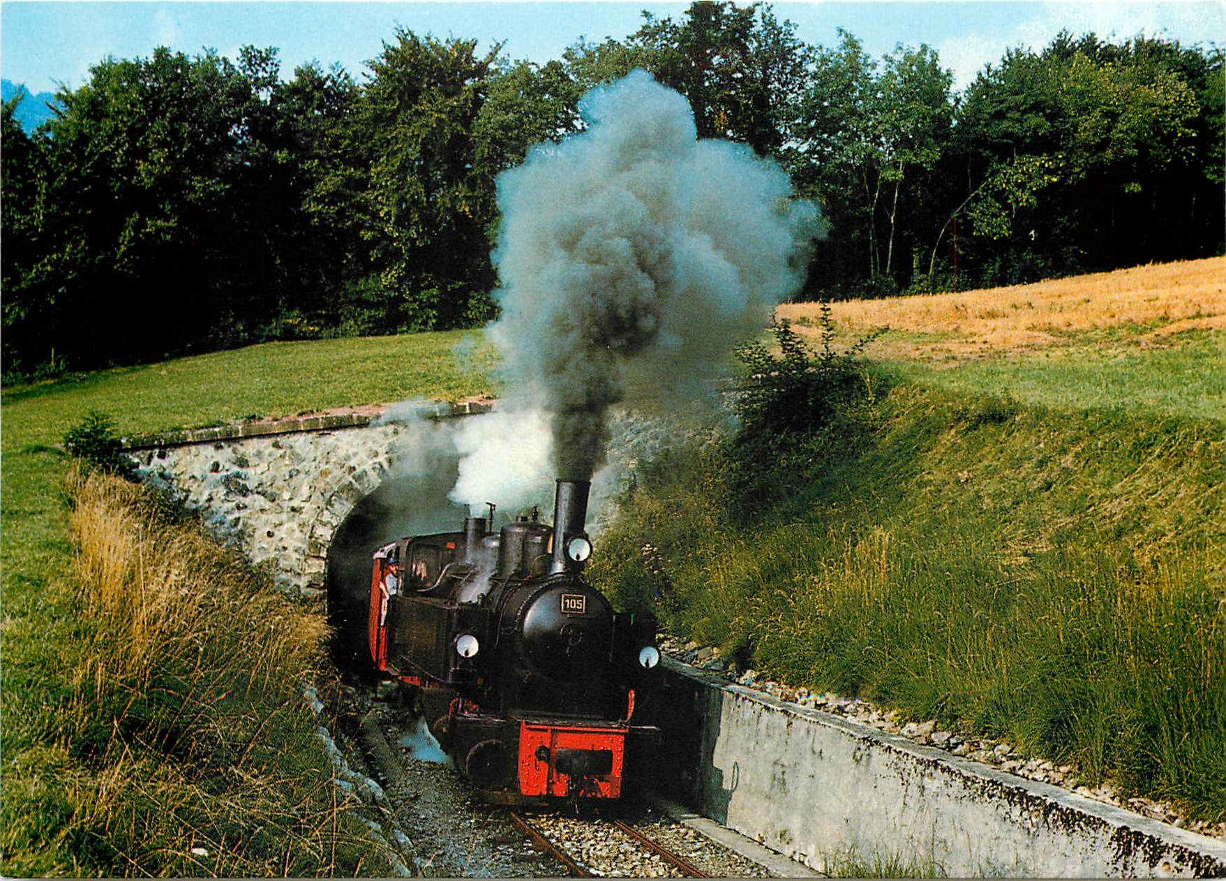 CPM Blonay Chamby Locomotive G 2x 2 2 105 