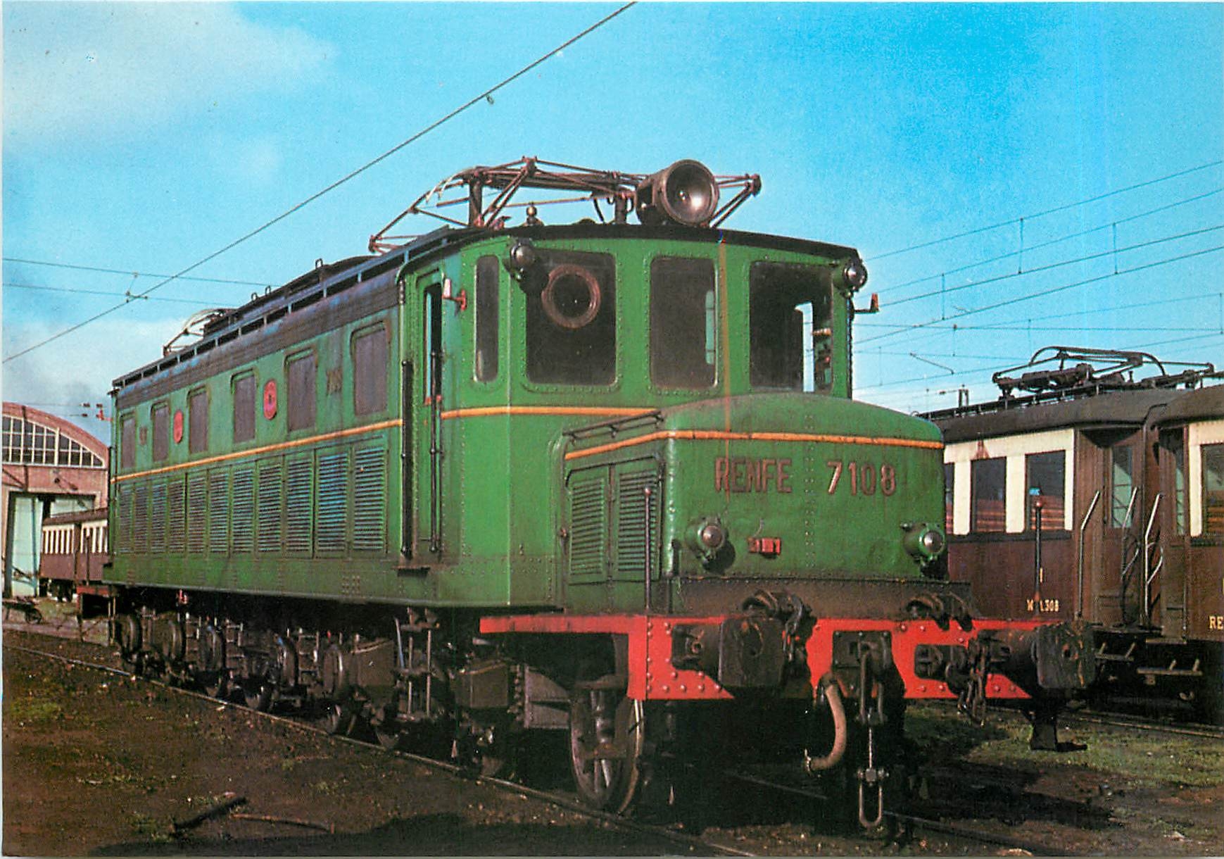 CPM Locomotora electrica 7108 