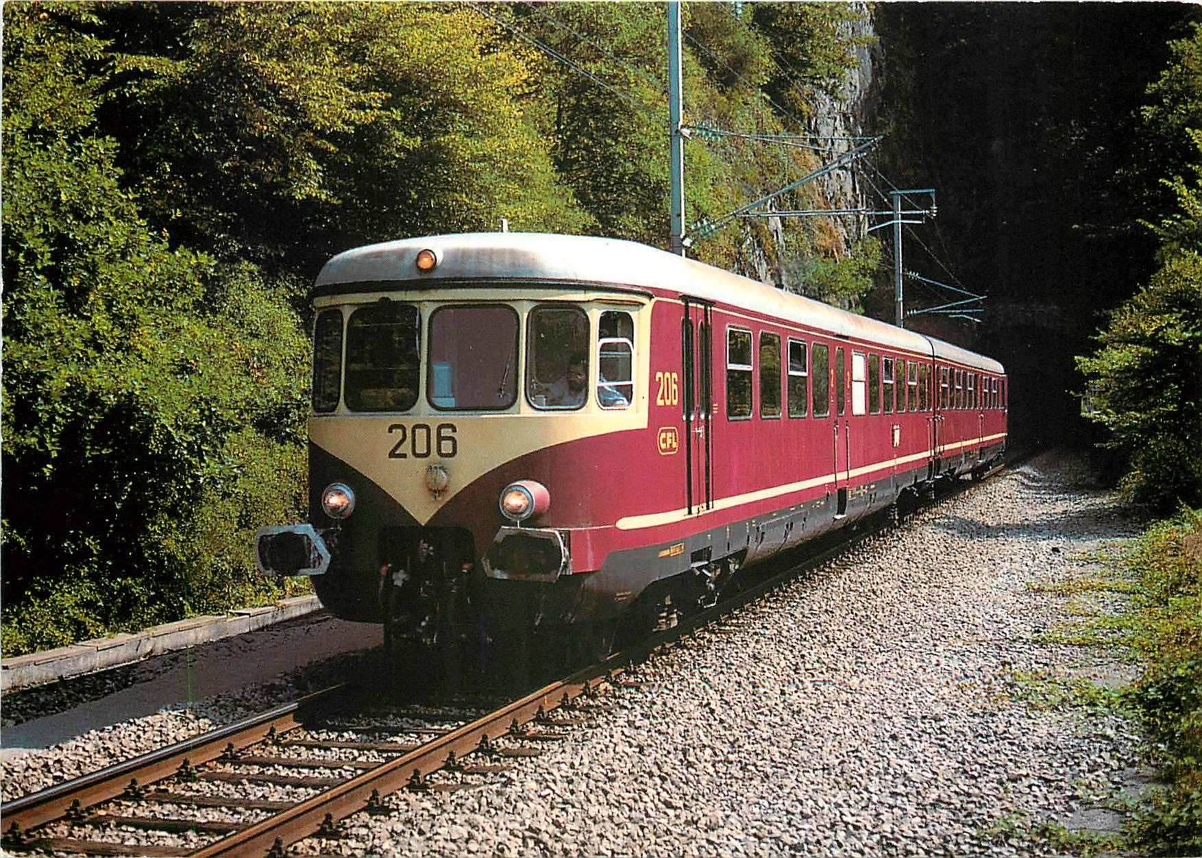 CPM CFL diesel railcar class 200 near Michelau