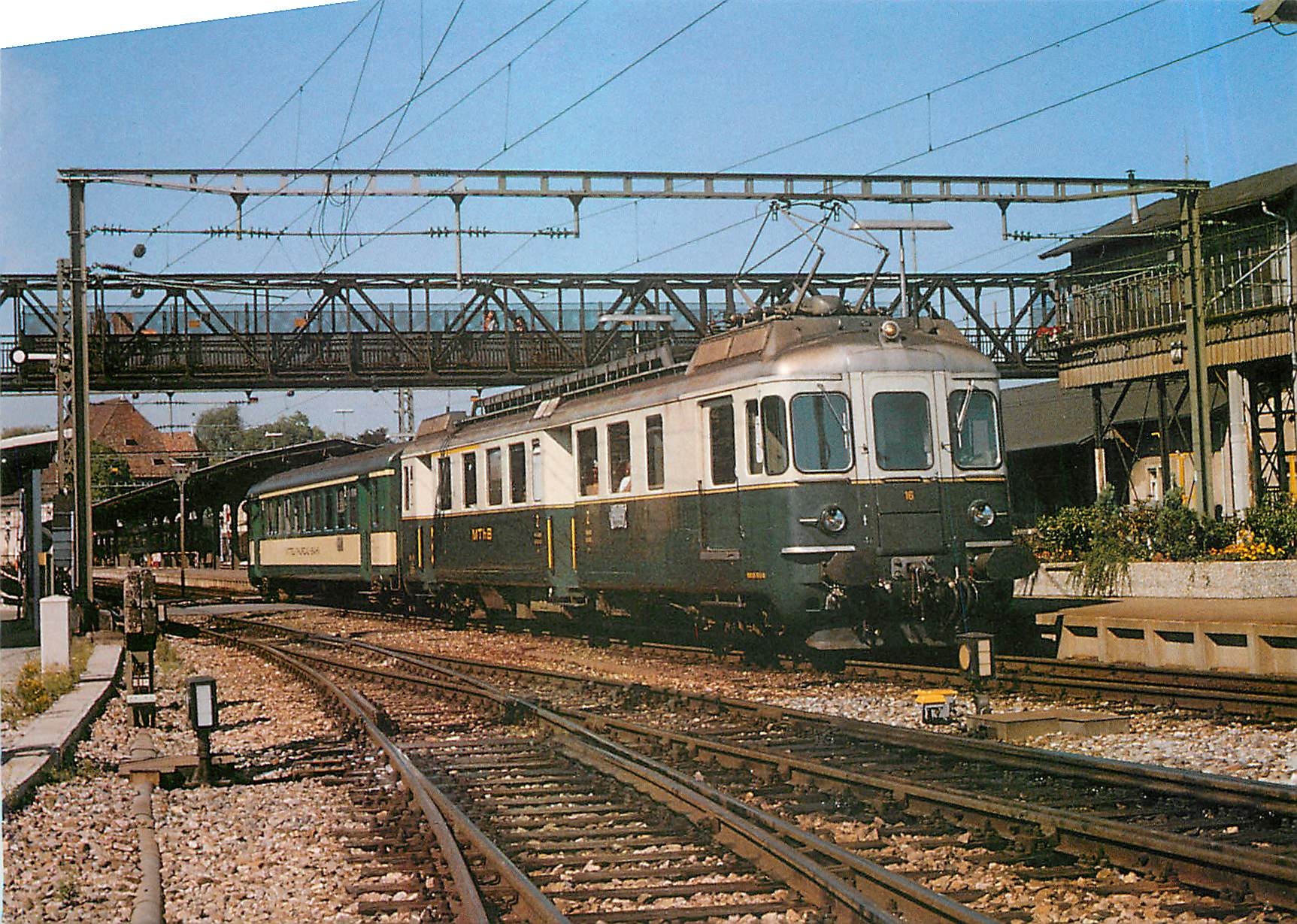 CPM Elektro Triebwagen ABDe 4 4 Nr 16 