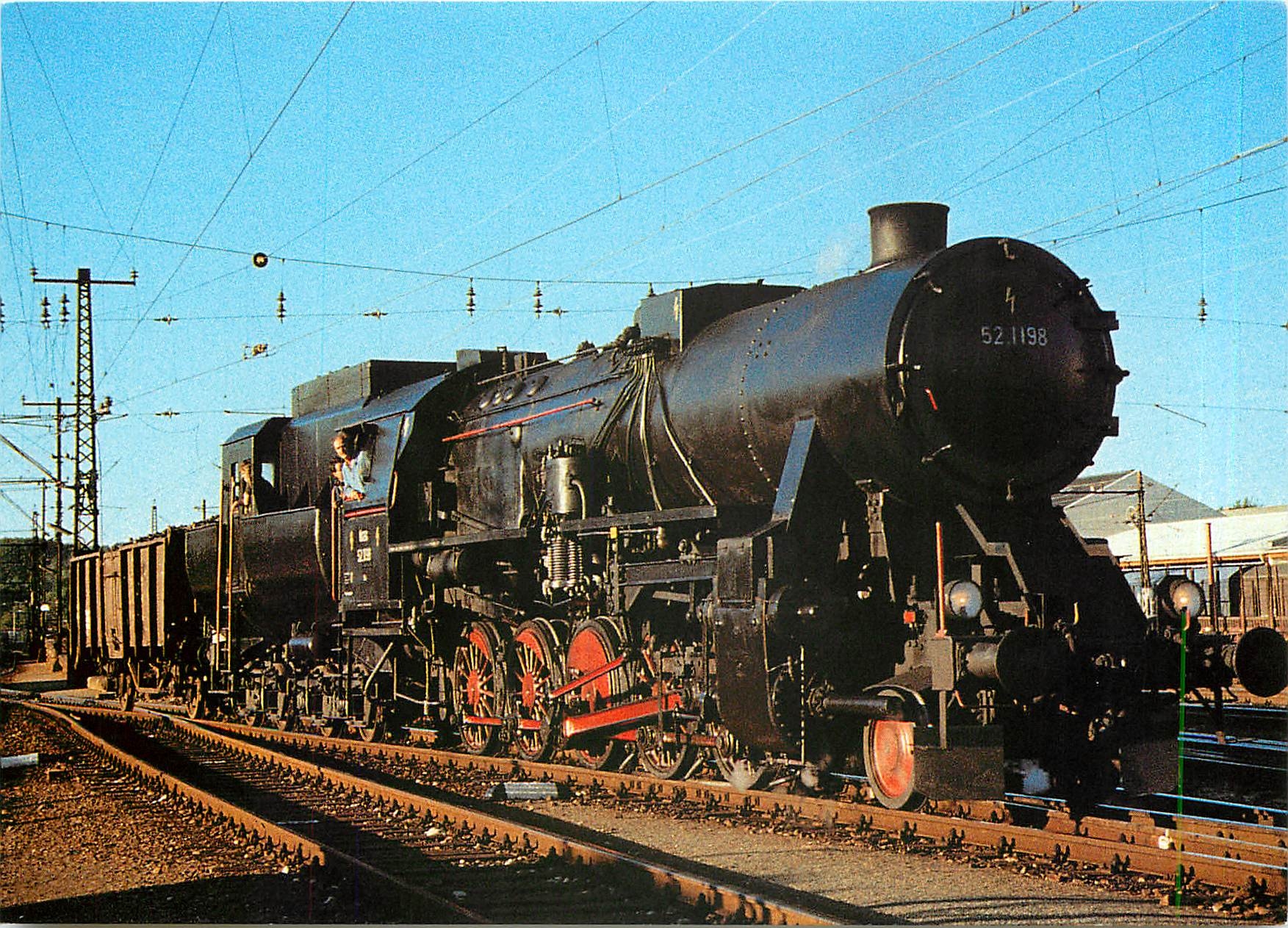 CPM OBB Locomotive 52 1198 at Salzburg Hbf