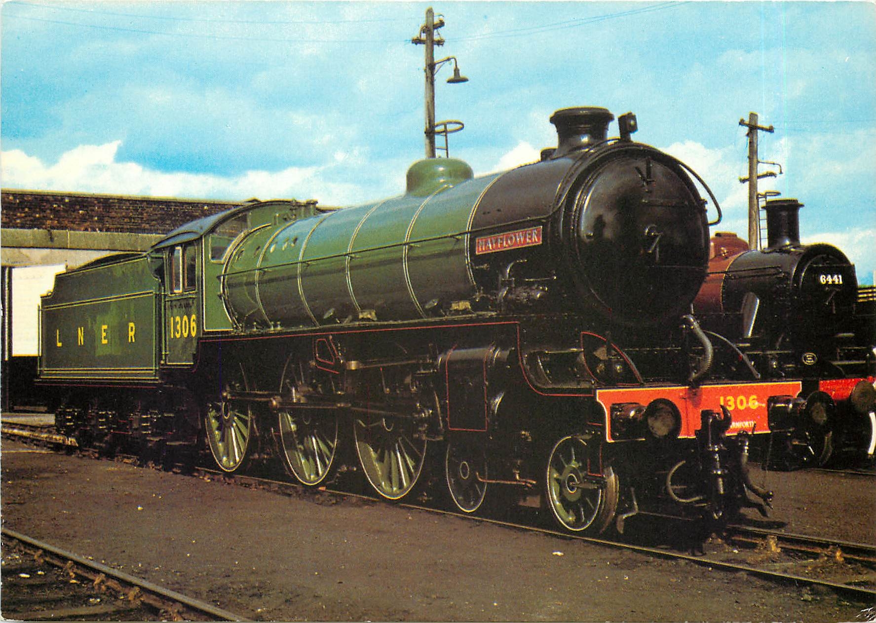 CPM The LNER Class B1 Mixed Traffic 4 6 0 No 1306 Mayflower at Boston