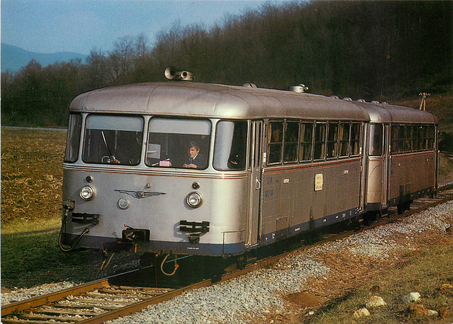 CPM JZ railbus B B12 148 near Daruvar 
