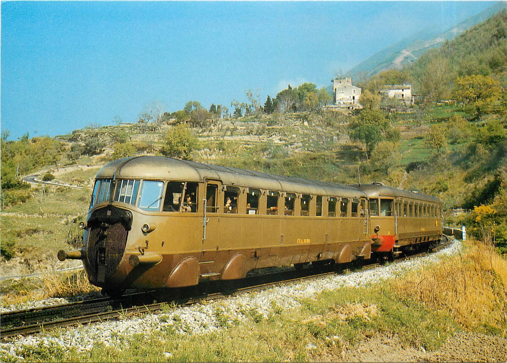 CPM FS diesel railcars Aln 56 19 e 64 10 on the Paola Cosenza