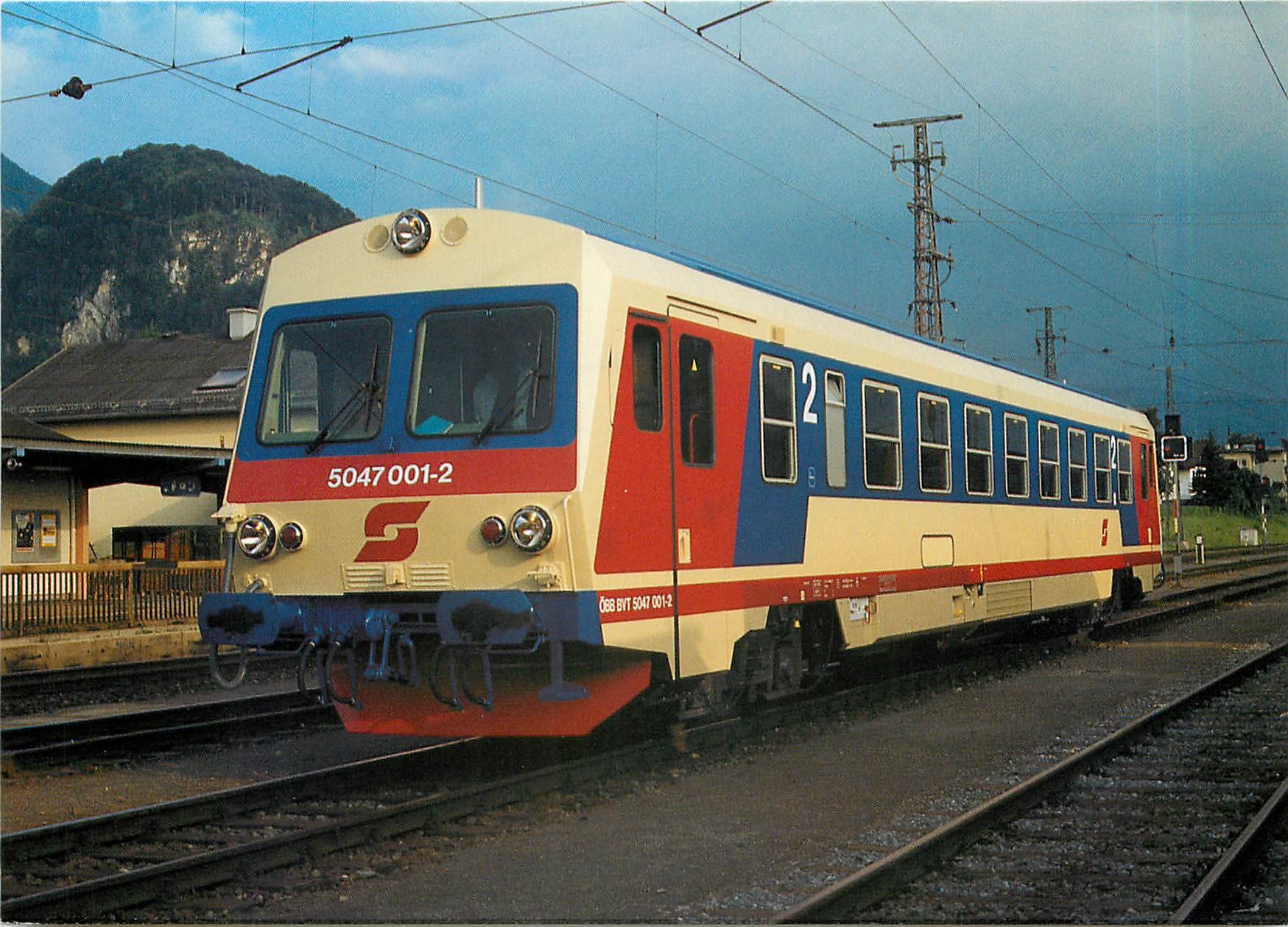 CPM OBB Locomotive 5047 001 2 in Salzburg Gnigl 