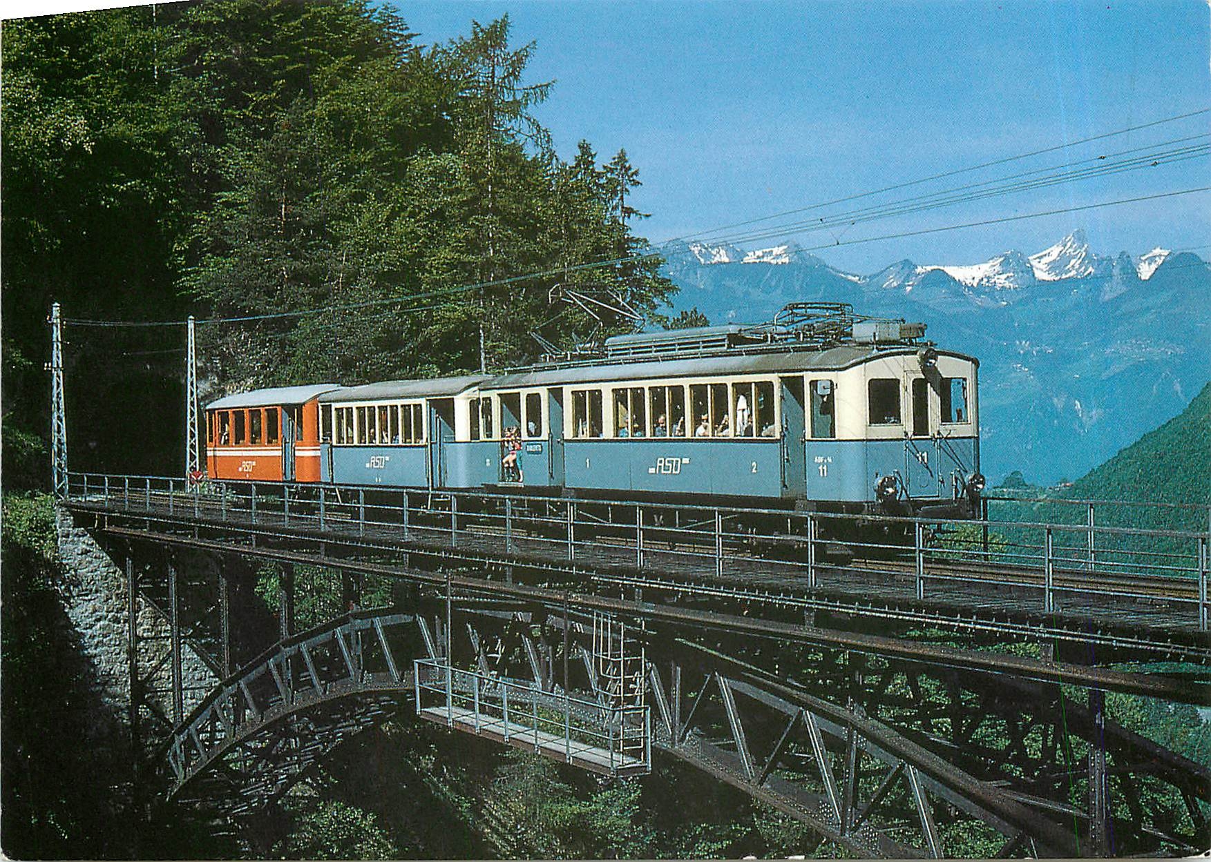 CPM Elektro Schmalspurtriebwagen ABFe 4 4 Nr 11 