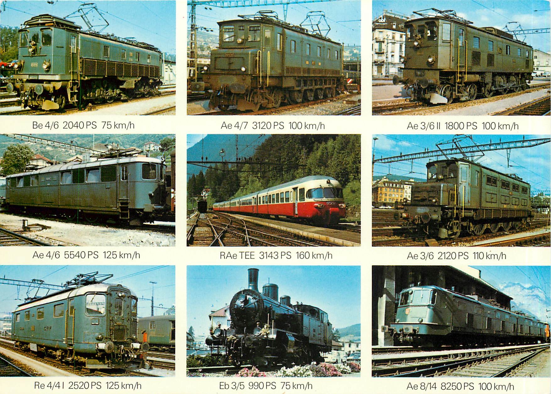 CPM Swiss locomotives Be 2040 PS 