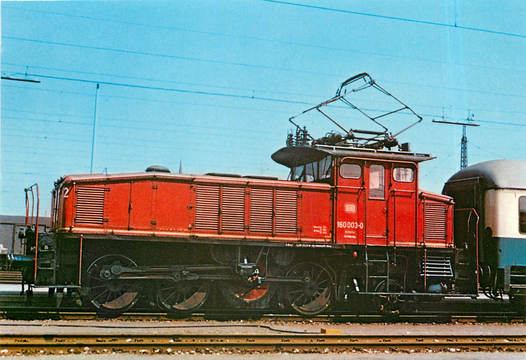 CPM Locomotive 160 003 0 at Freilassing Station 