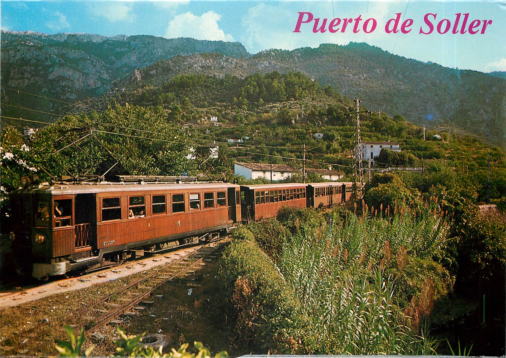 CPM Puerto de Soller Mallorca Vista Parcial 
