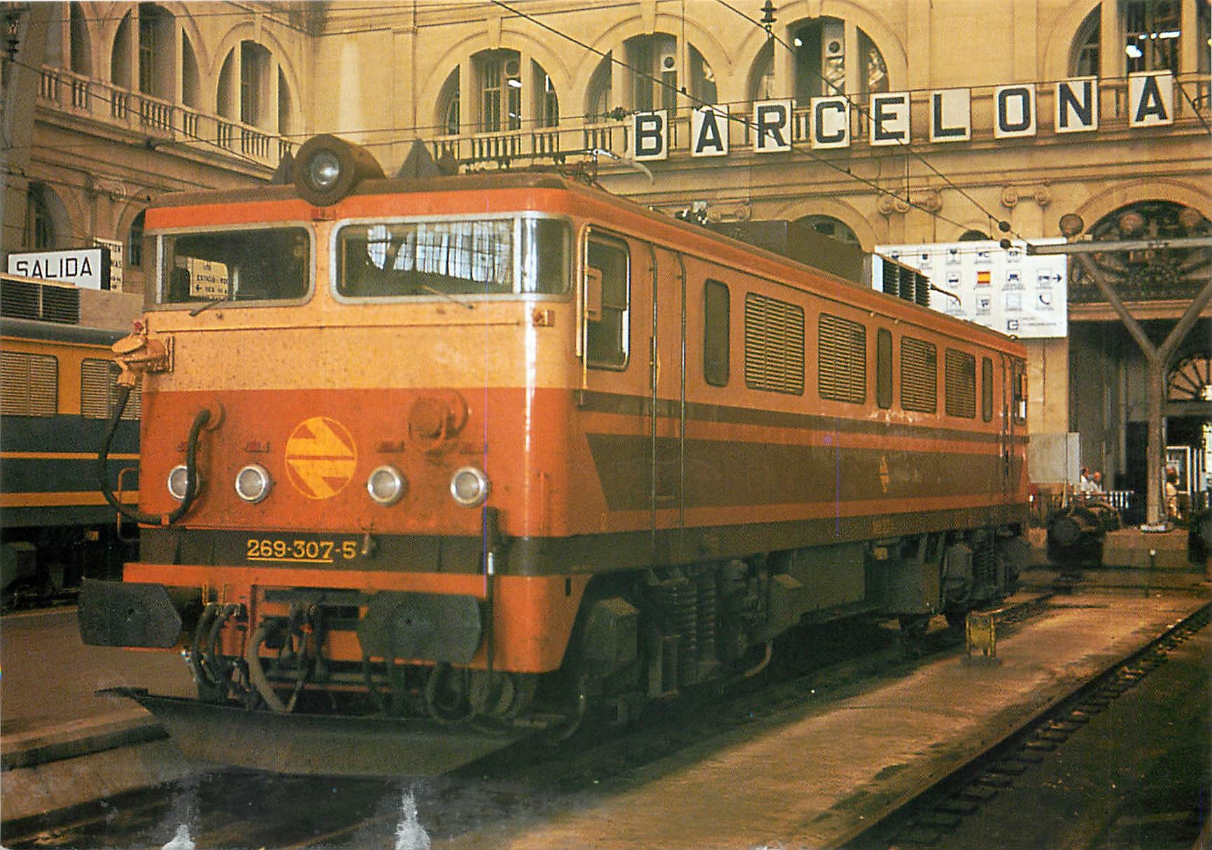 CPM Locomota electrica N 269 307 5 