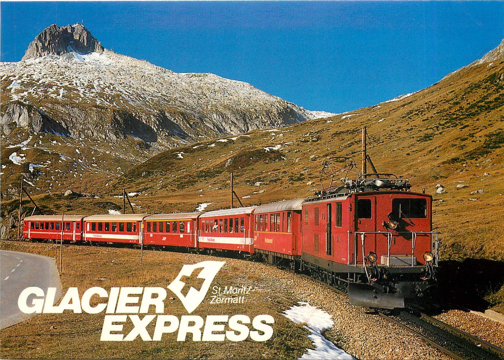 CPM Furka Oberalp Bahn Rhatische Bahn Brig Visp Zermatt Bahn Locomotive HG3 4 4 31 